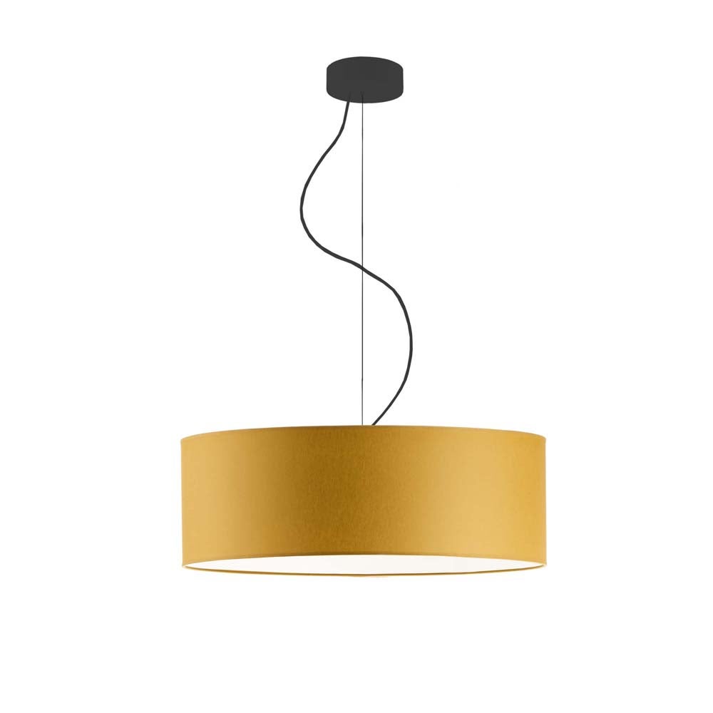 Lampa sufitowa żyrandol lampa wisząca z abażurem walec 50 cm BLUES