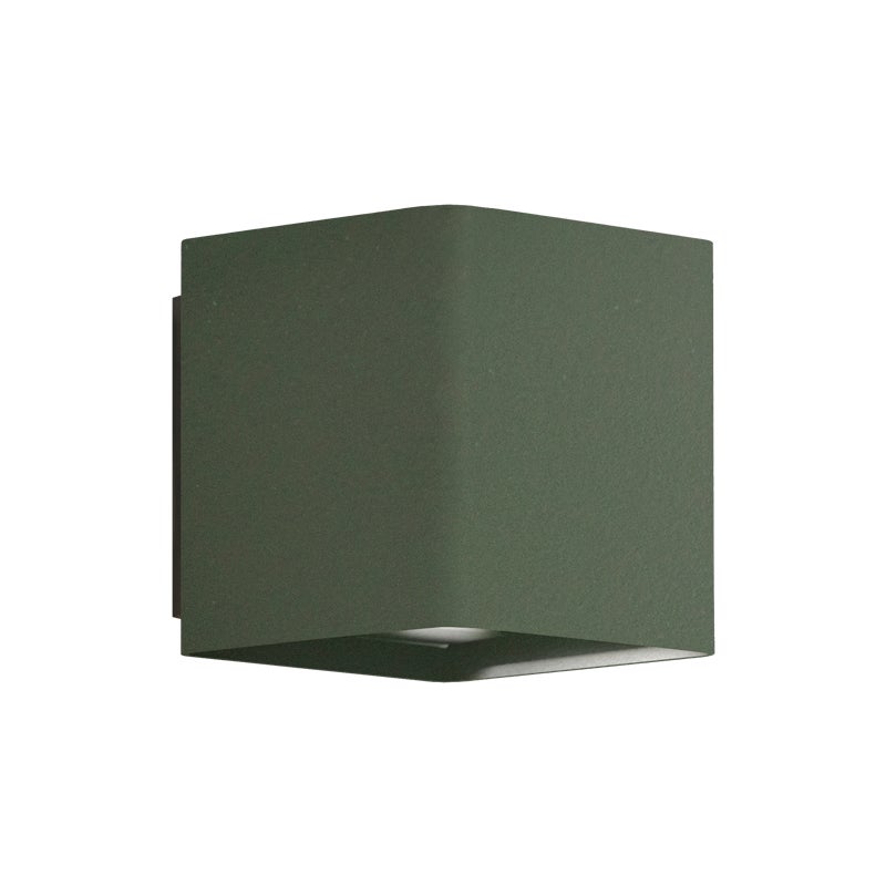 GHEE EVO – zewnętrzna lampa ścienna LED 10 W IP65, regulowana w zakresie 30–130°, 4000 K, zielona, do projektorów – Rossini Group