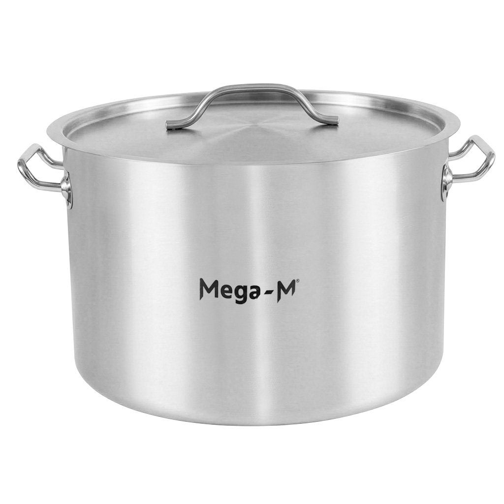 Garnek gastronomiczny Mega-M Standard 32L stal nierdzewna z pokrywką śr. 40 cm