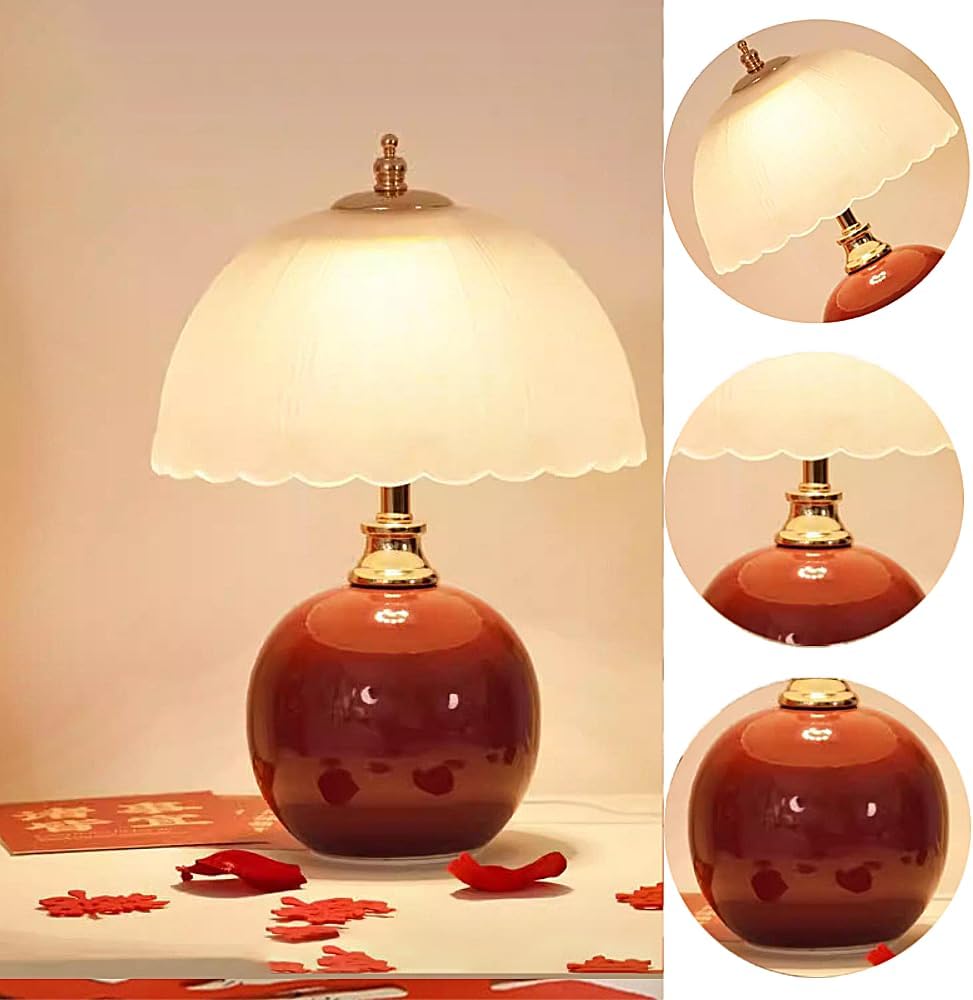 Lampa stołowa, lampka nocna w kształcie grzybka z europejską wtyczką, lampka nocna, urocza lampa nastrojowa, odpowiednia do dekoracji pokoju dziewczyn