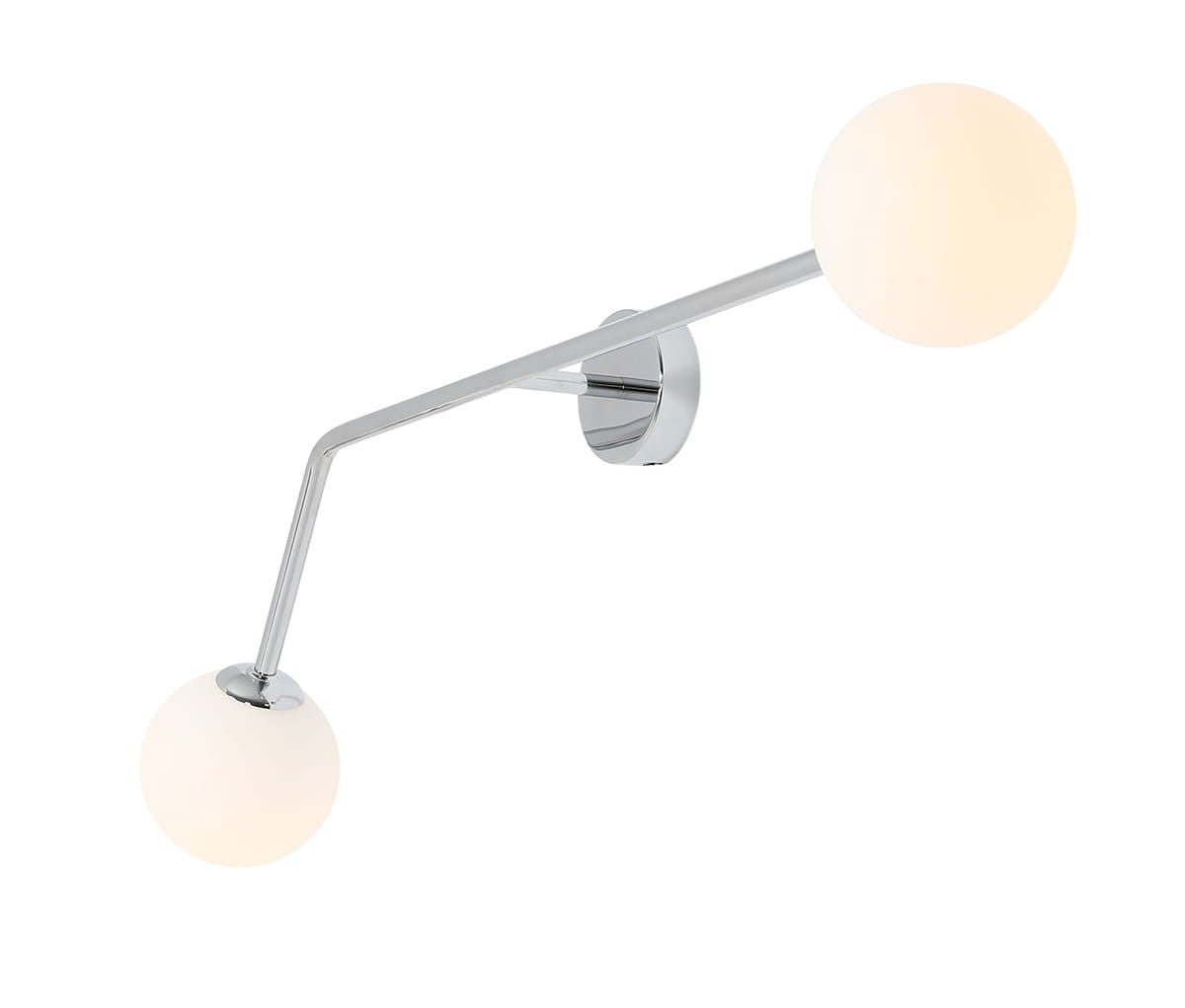 Kinkiet lampa ścienna LED Aldex PURE 1064D4 metal, szkło