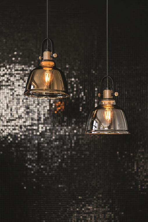 Lampa wisząca AMALFI czarna-złota 1 x E27 x 60W wym: 150 x 20 x 20 cm Nowodvorski Lighting