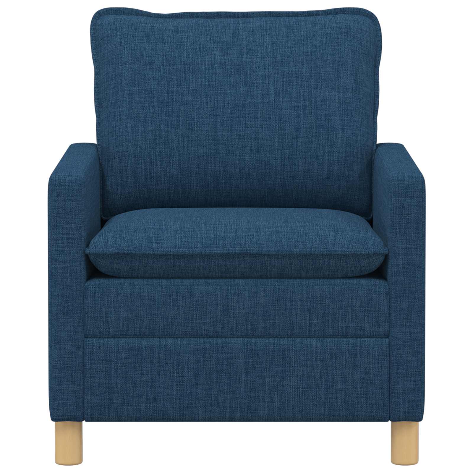 Sofa niebieski 76 x 81 x 87,5 cm tkanina