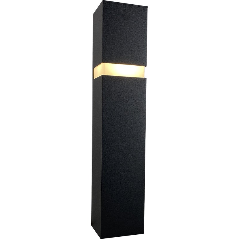 Lampa ogrodowa słupek 80 cm kwadratowy antracytowy 1xE14 8W FUKU 9917 Shilo