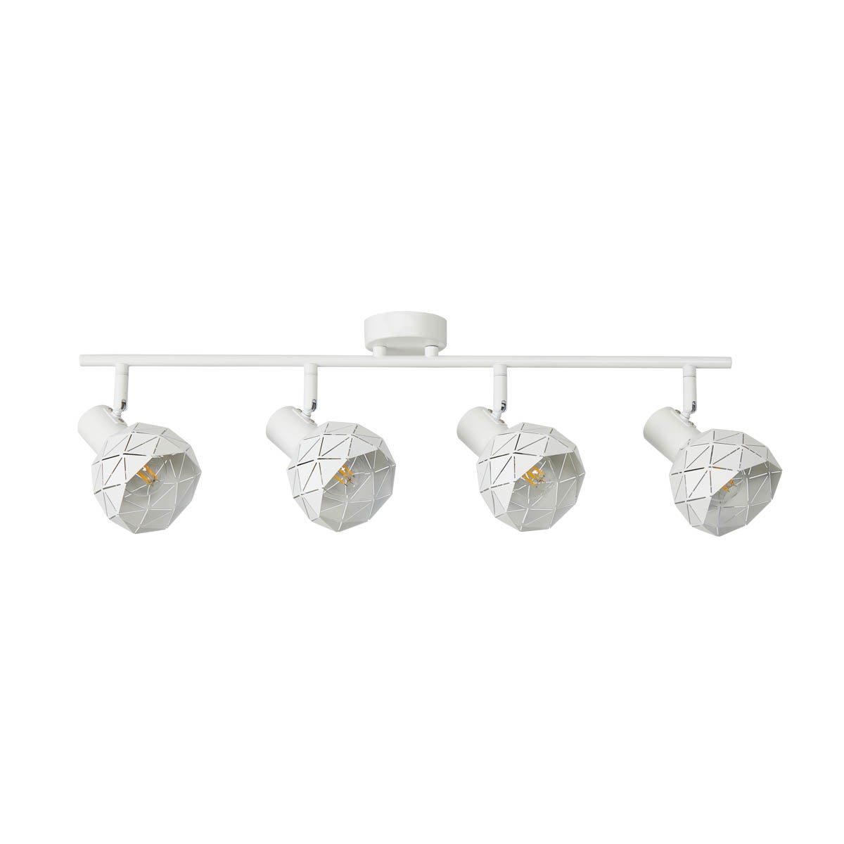 Reflektor sufitowy ruchomy Harley biały 4xE14x40W metal wym:14x64x19,5cm IP20 Italux