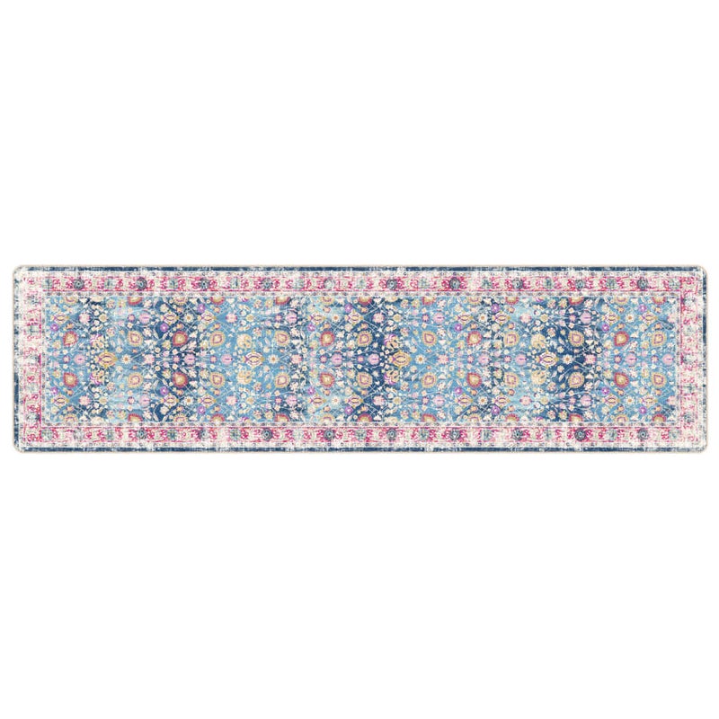 Dywan 80x300 cm Niebieski do Salonu