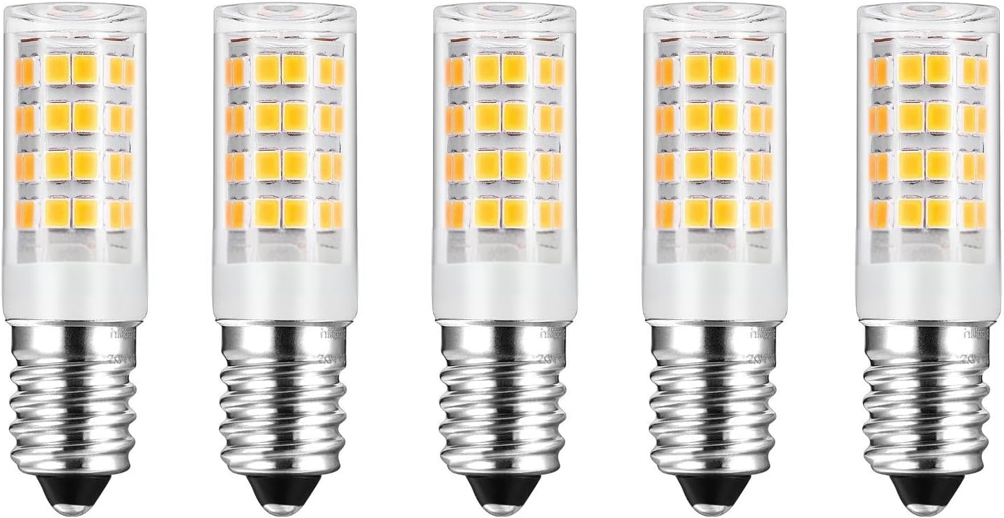 Żarówka LED E14 5W w kształcie kukurydzy, 500 lm (odpowiednik żarówki halogenowej/żarowej 50 W), ciepła biel 3000 K, kąt świecenia 360°, 220-240 V,