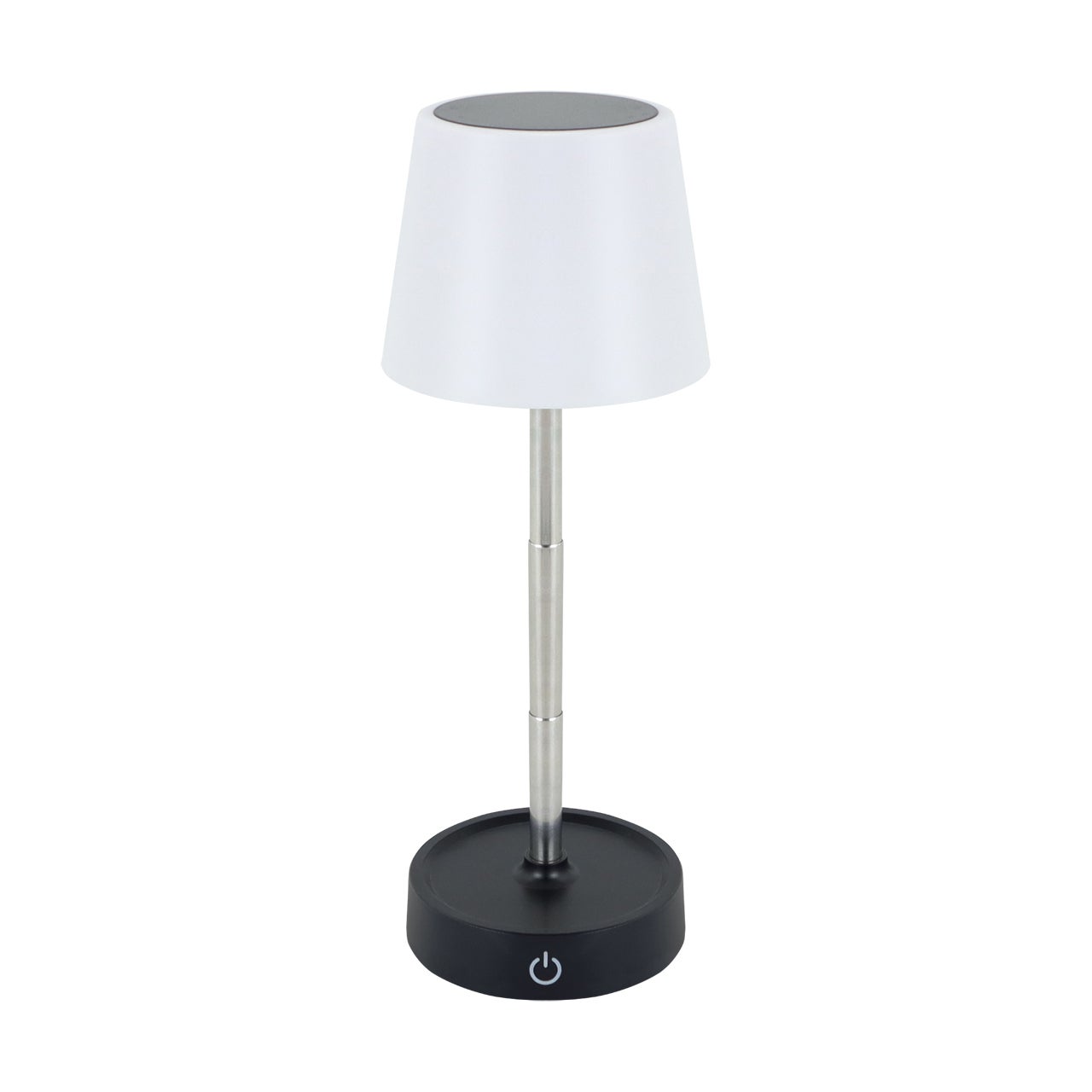 Lampa stołowa nowoczesna czarno-biała składana przenośna dotykowa USB-C LED 1W SMART Struhm