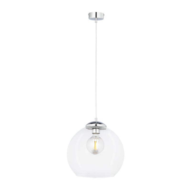 Lampa wisząca ASTI Jupiter srebrna transp. E27 80x29x29 cm 1 szt.