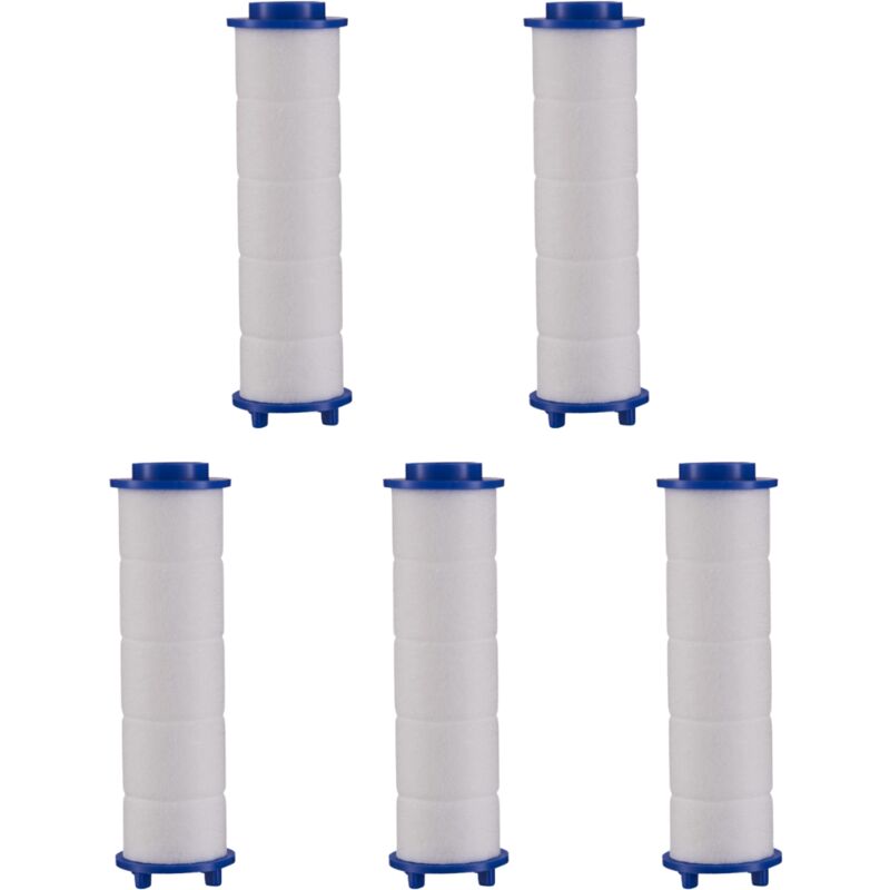 Zestaw 5 filtrów do słuchawki prysznicowej - SAVEWATER POWER - VENTEO - Filtr wymienny - Do głowicy prysznicowej - System filtracji cząstek