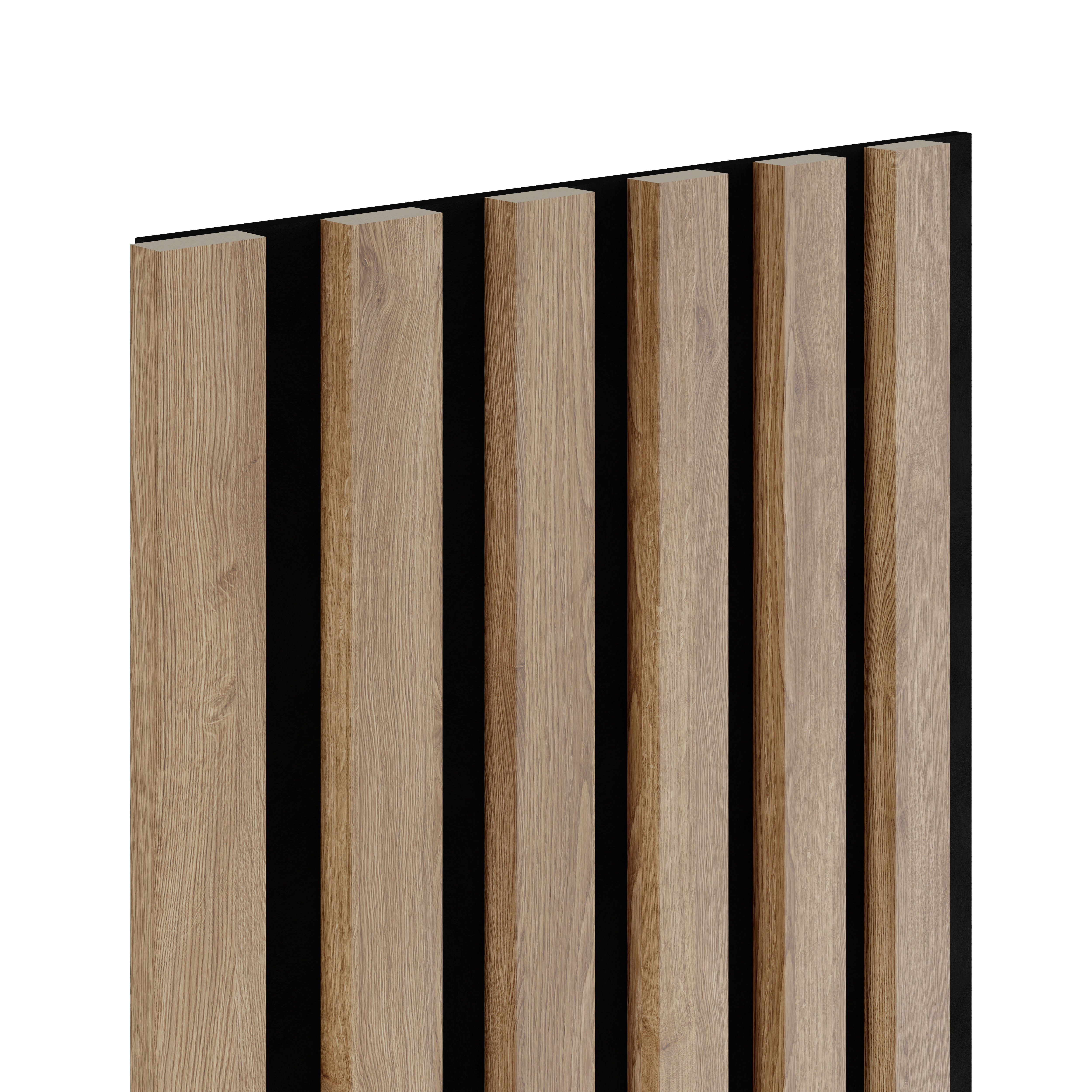 Lamele ścienne na czarnym filcu 6L R0 Marbet Design WOODLINE 270x30 cm Camargue 1 szt.