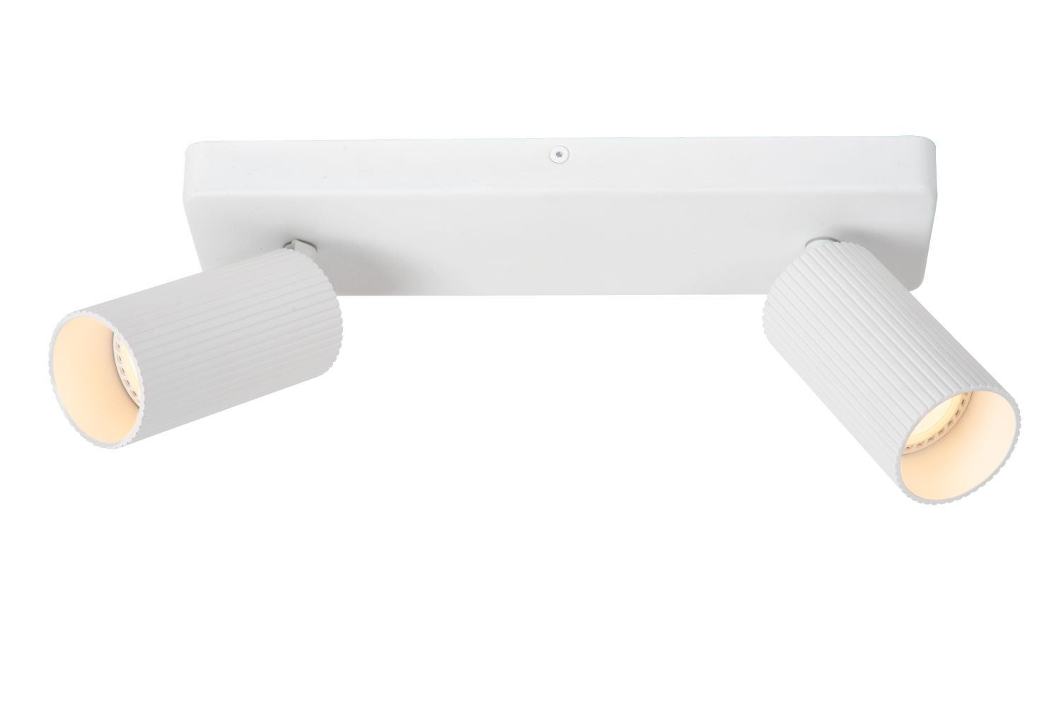 Lampa sufitowa CLUBS biała 2xGU10x40W aluminium wym:17,7x31x9cm IP20 Lucide