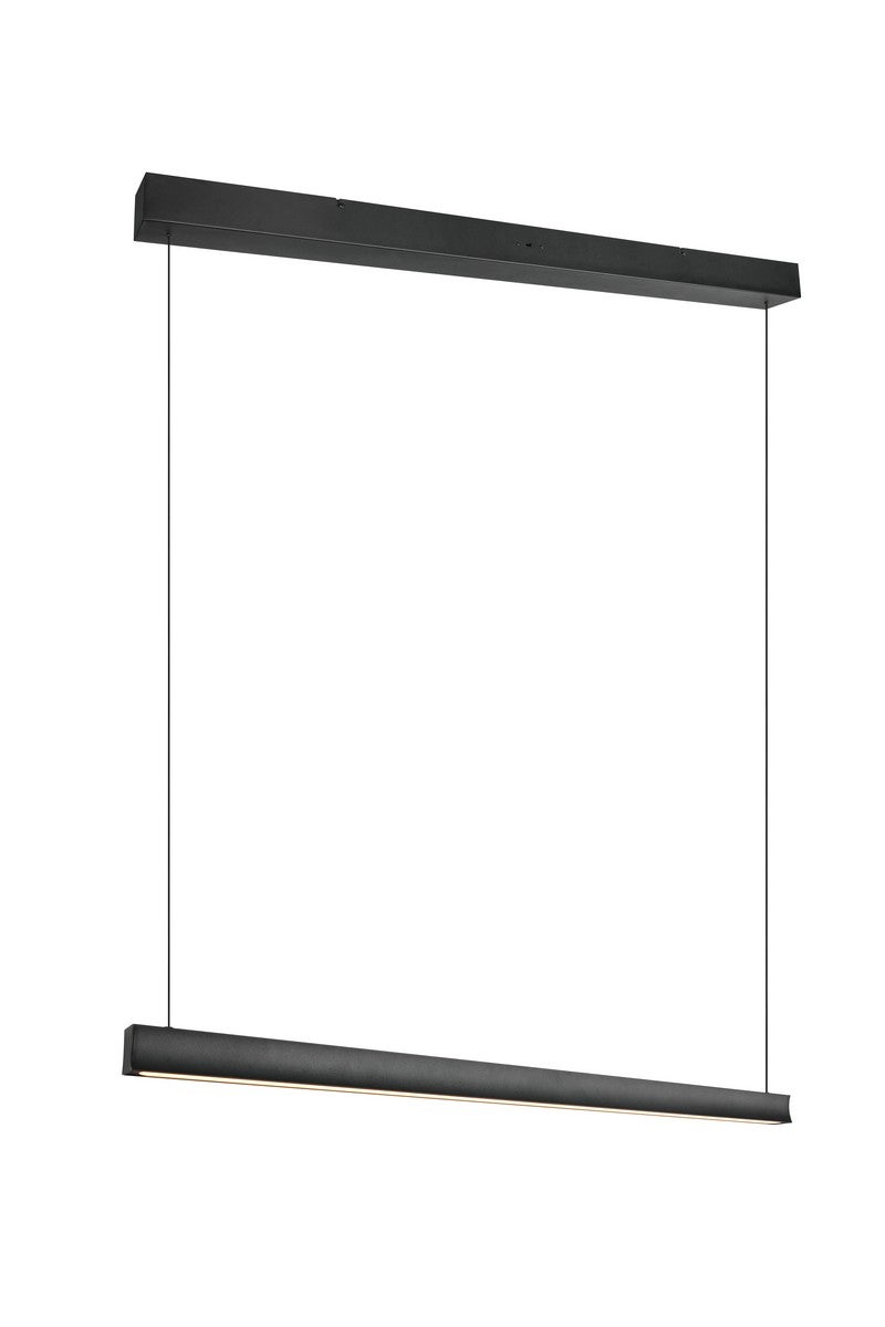 Lampa wisząca LED WALLACE 29W Odcienie bieli 3500lm metal czarna wym:200x112,5x9cm IP20 Trio