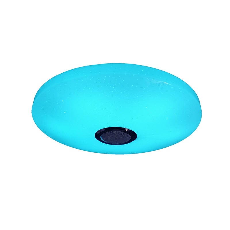 Lampa sufitowa LED o mocy 36 W z głośnikiem Bluetooth, inteligentna z pilotem i kontrolą aplikacji