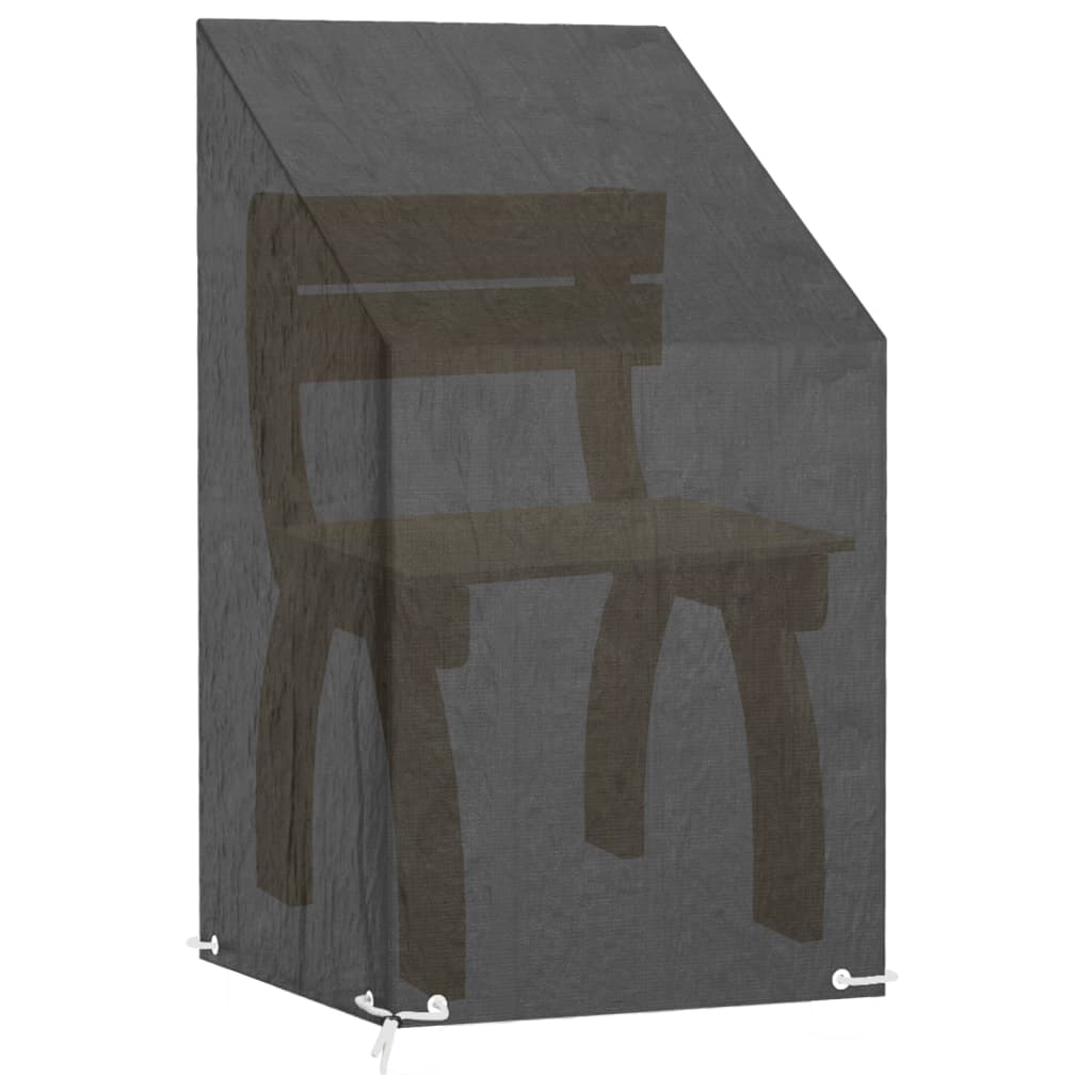 Pokrowiec na krzesło ogrodowe 8 oczek polietylen 65x65x82x120 cm