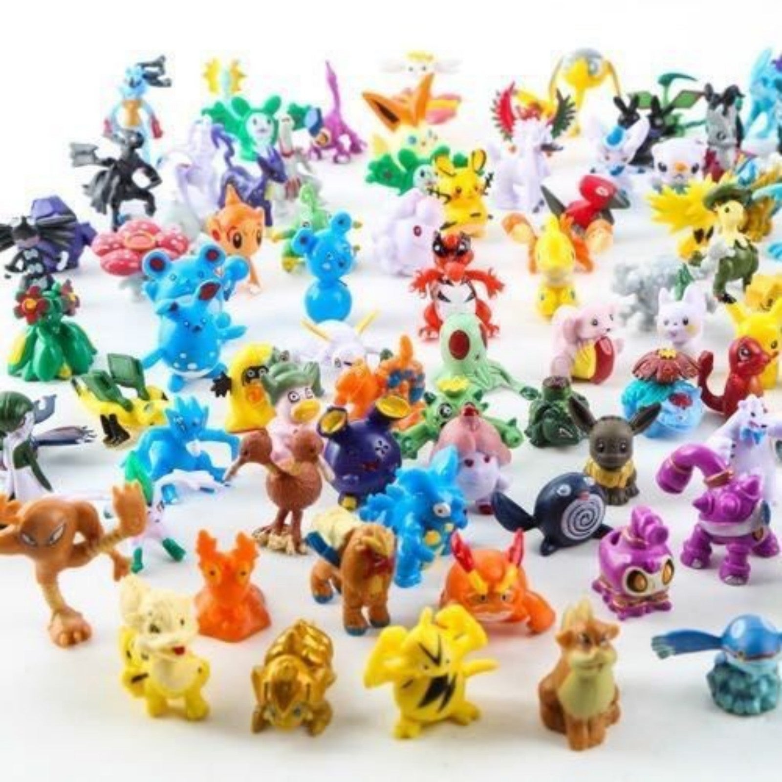Pokemon Pocket Canavar Elfin Mini Çocuk Oyuncak 144 Adet