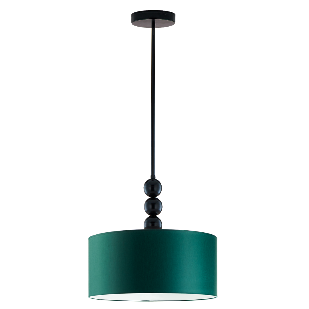 Lampa sufitowa żyrandol lampa wisząca z abażurem walec IKO