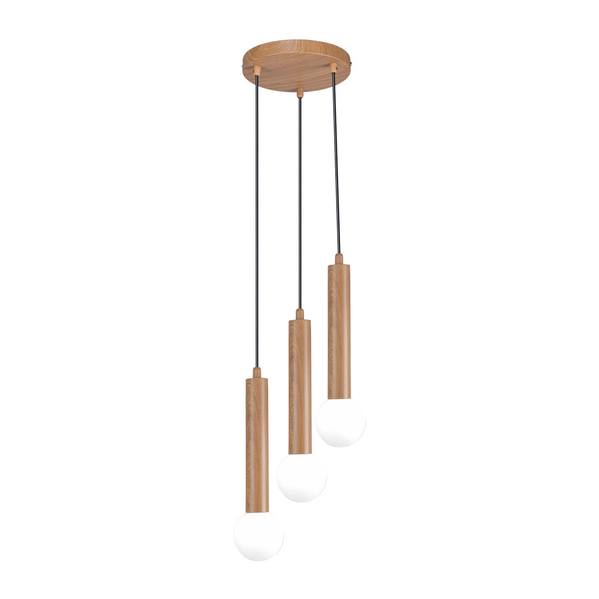 Lampa wisząca FILANO jasno-brązowa 3 x G9 x 5W wym:150x20x20cm Italux