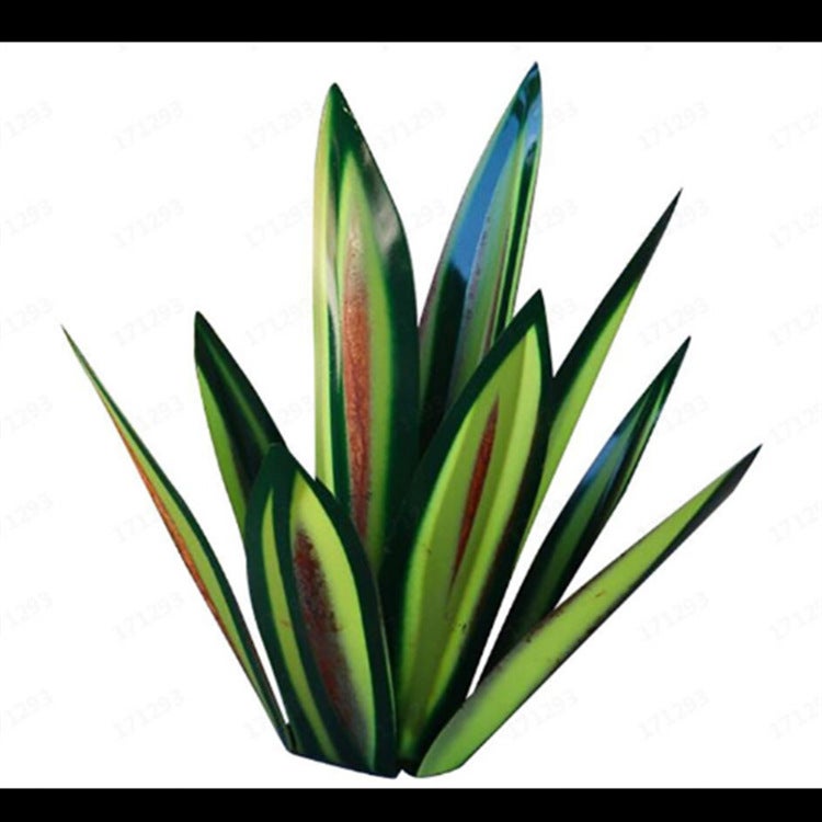 Agawa, żelazo kute, roślina, rękodzieło, tequila, dekoracja domu, ogród, ozdoba, zielona, 55 cm