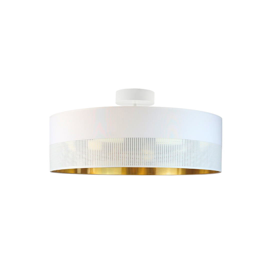 Lampa sufitowa żyrandol plafon z abażurem walec 50 cm BLUES