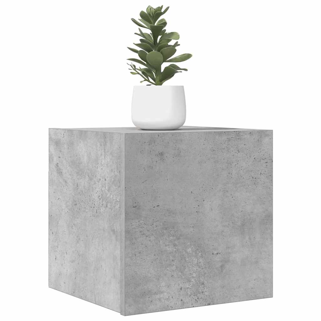 Meuble TV VidaXL 30,5x30x30 cm kolor szary, materiał: drewno inżynieryjne