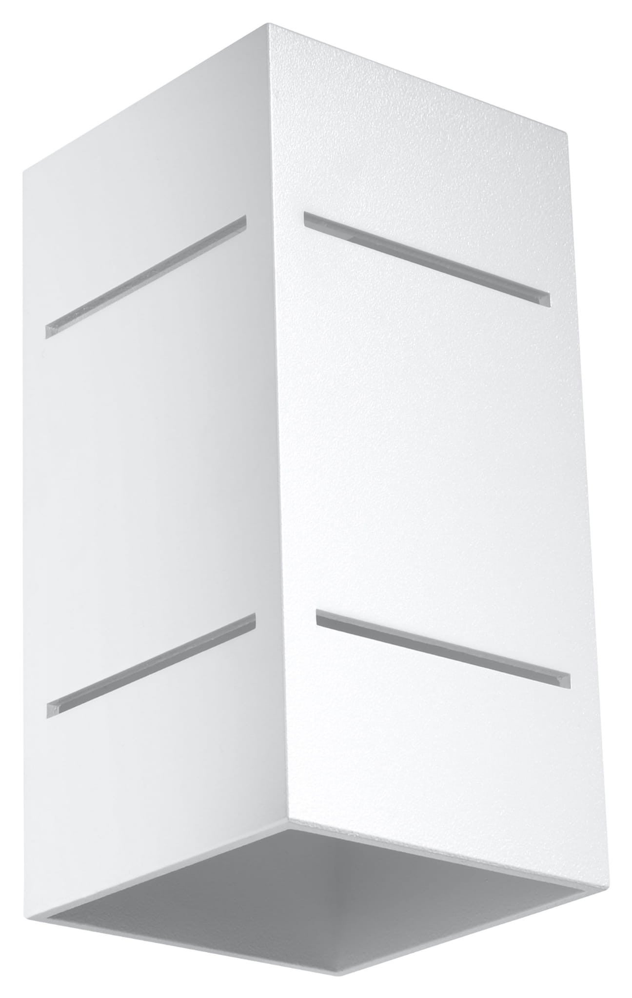 Applique Aluminium Blanc G9 1 Blocco