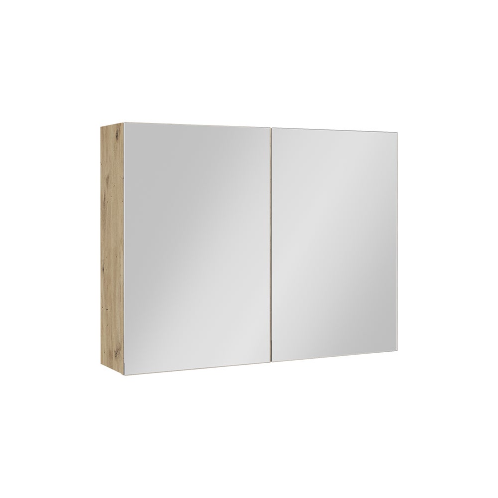 Vicco Szafka z lustrem w łazience Lavia, Dąb artisan, 80 x 60.2 cm