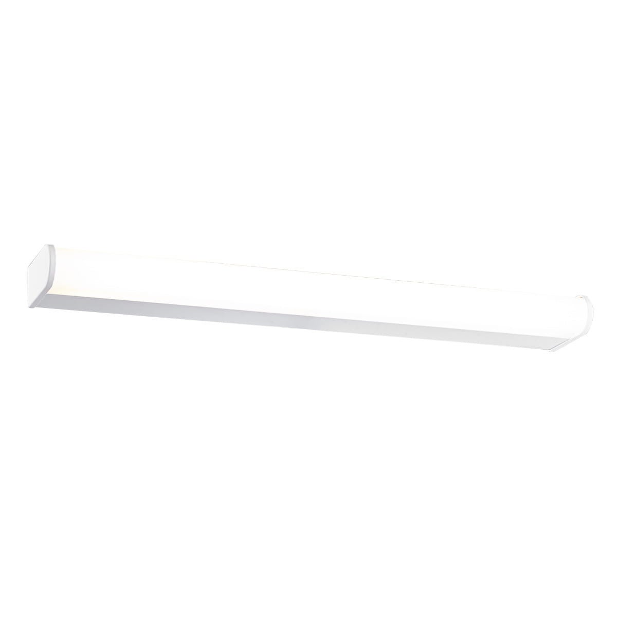 Kinkiet ścienny Kantami biały LED 12W 3000K 1180lm do łazienki wym: 3,9 x 53,4 x 8,2 cm akryl IP44 Italux