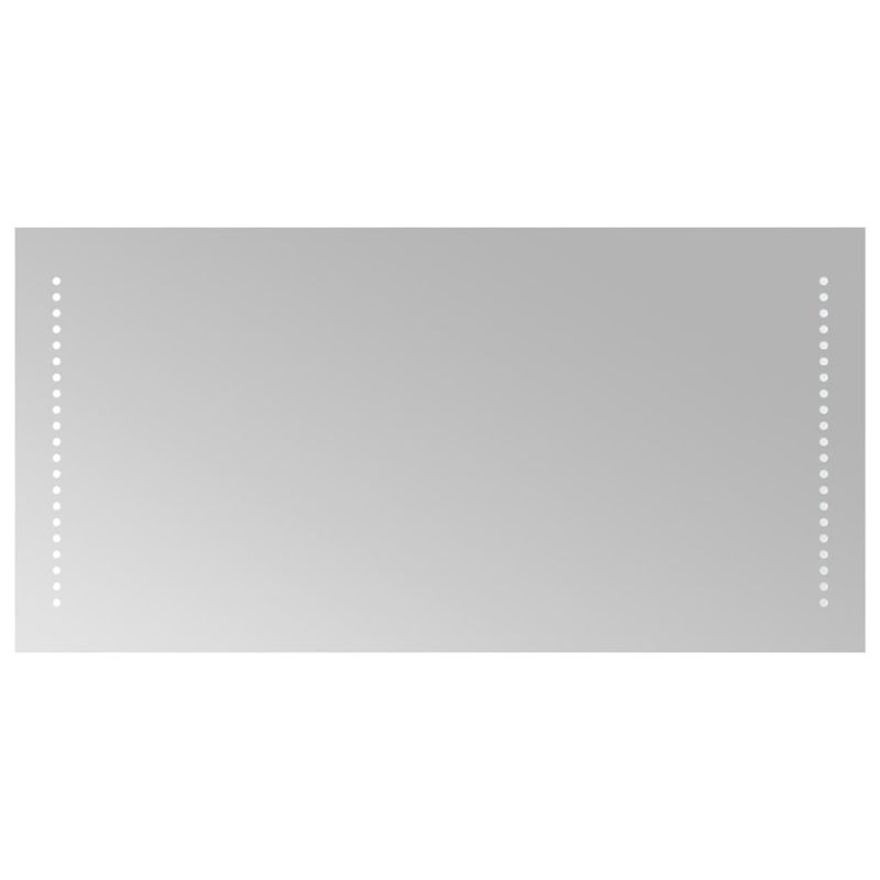 Lustro Łazienkowe Ścienne 40x80 cm z LED 5 V IP65