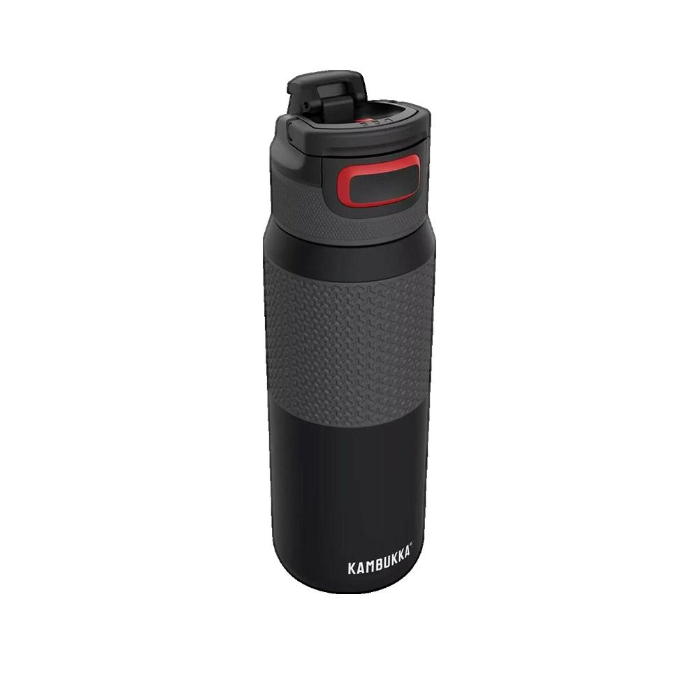 Butelka termiczna Kambukka Elton 750 ml czarna, utrzymuje ciepło 10h i zimno 21h