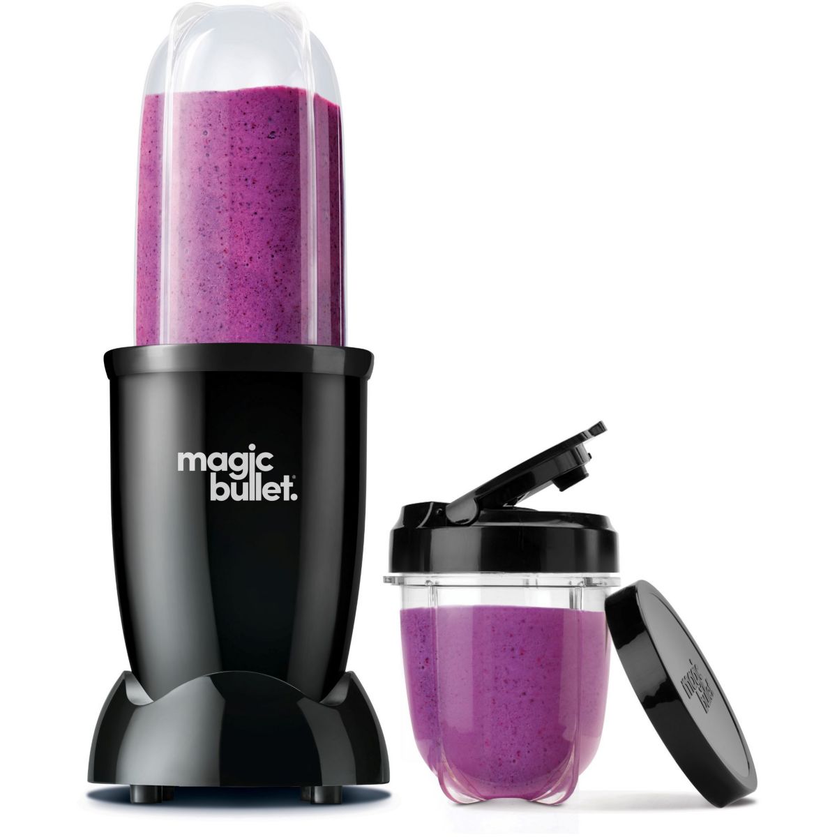 Mały mikser Magic Bullet MBR06B 200W Pojemność 0,56L Czarny, mycie w zmywarce