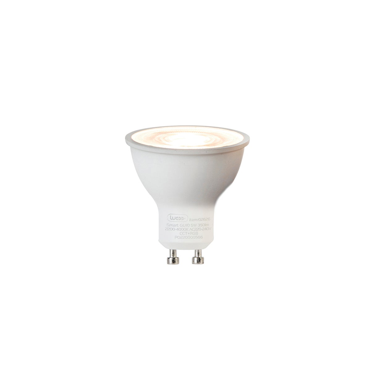 Inteligentna żarówka LED GU10 RGBW 5W 350lm 2200-4000K