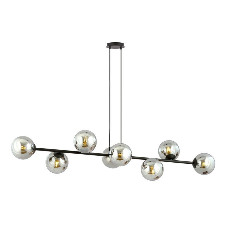 Żyrandol Emibig 8xE14 40W ROSSI 8 BL/SR 875/8