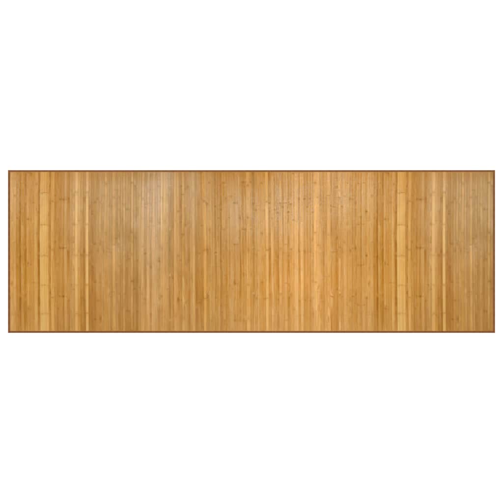 Dywan Bambusowy 100x300 cm Naturalny do Salonu Antypoślizgowy