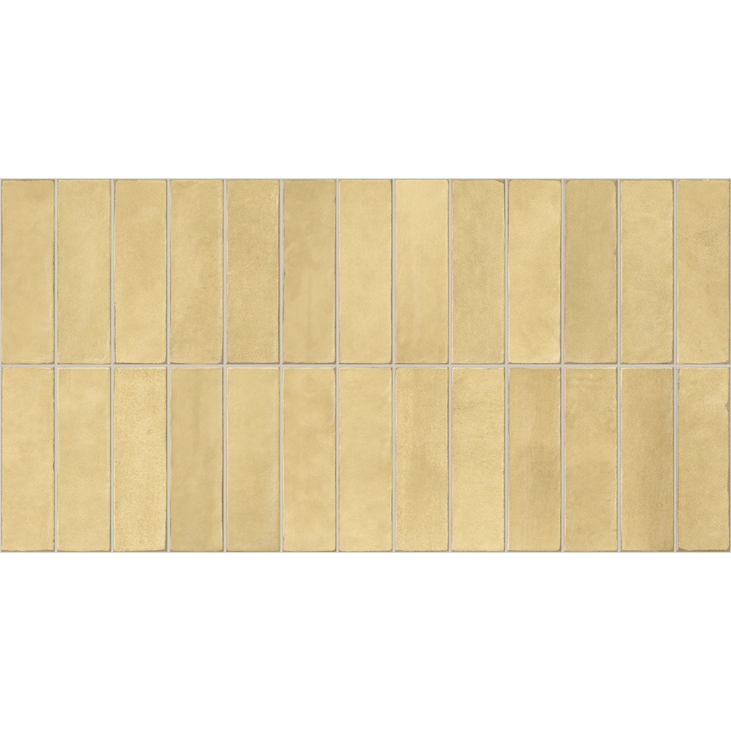 Płytka z gresu porcelanowego o efekcie rzemieślniczym do podłóg i ścian bursztynowa EAZY Limit 32x62,5 cm błyszcząca