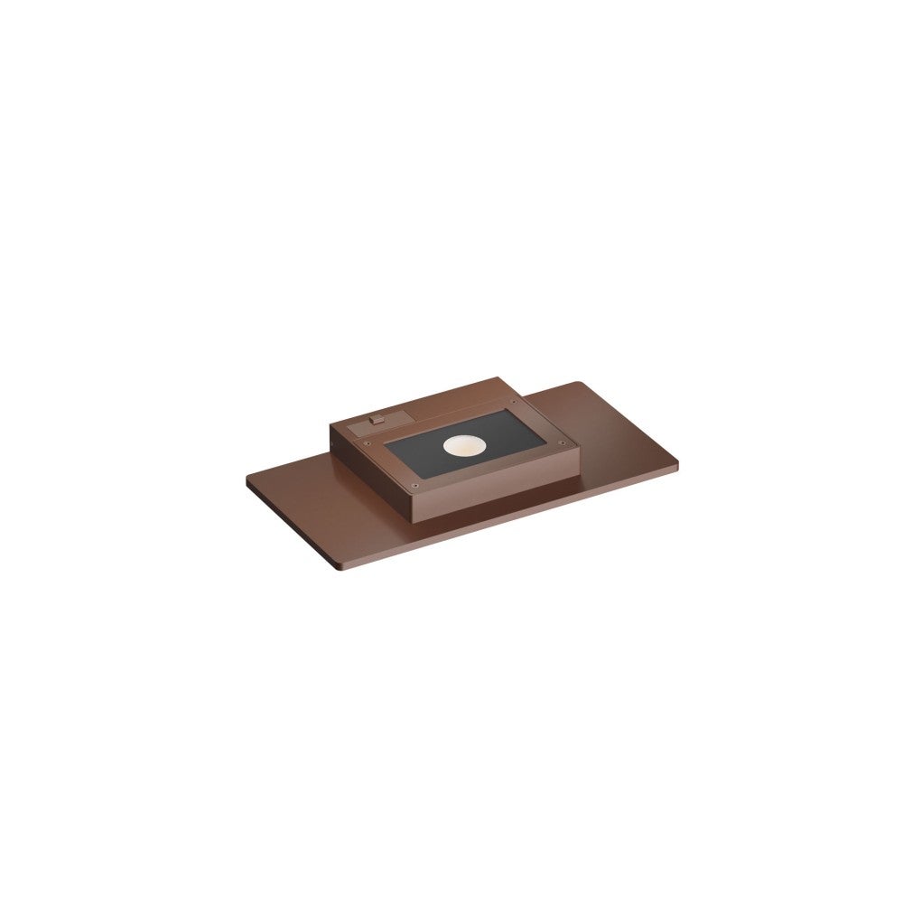 Płaska lampa ścienna zewnętrzna LED 20W Corten 900 lm CCT