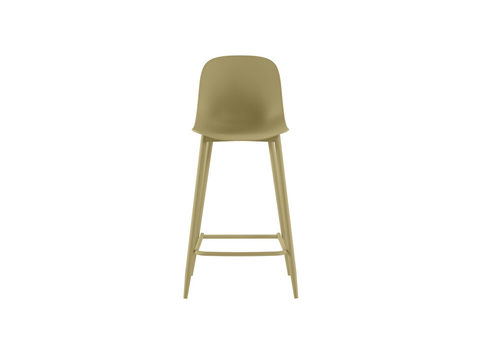Lot de 2 Tabourets en Polypropylène 47.5cm X 47cm H. 91.5cm
