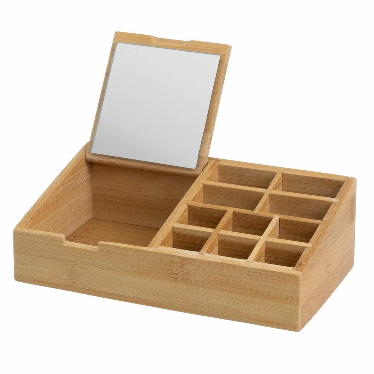 Organizer kosmetyczny z lusterkiem HowHomely 25x13x8 cm 1 szt.