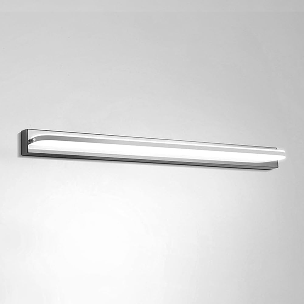 Kinkiet LED do łazienki, o zmiennej intensywności, lampka ścienna do szafki pod umywalkę 52 cm, biały