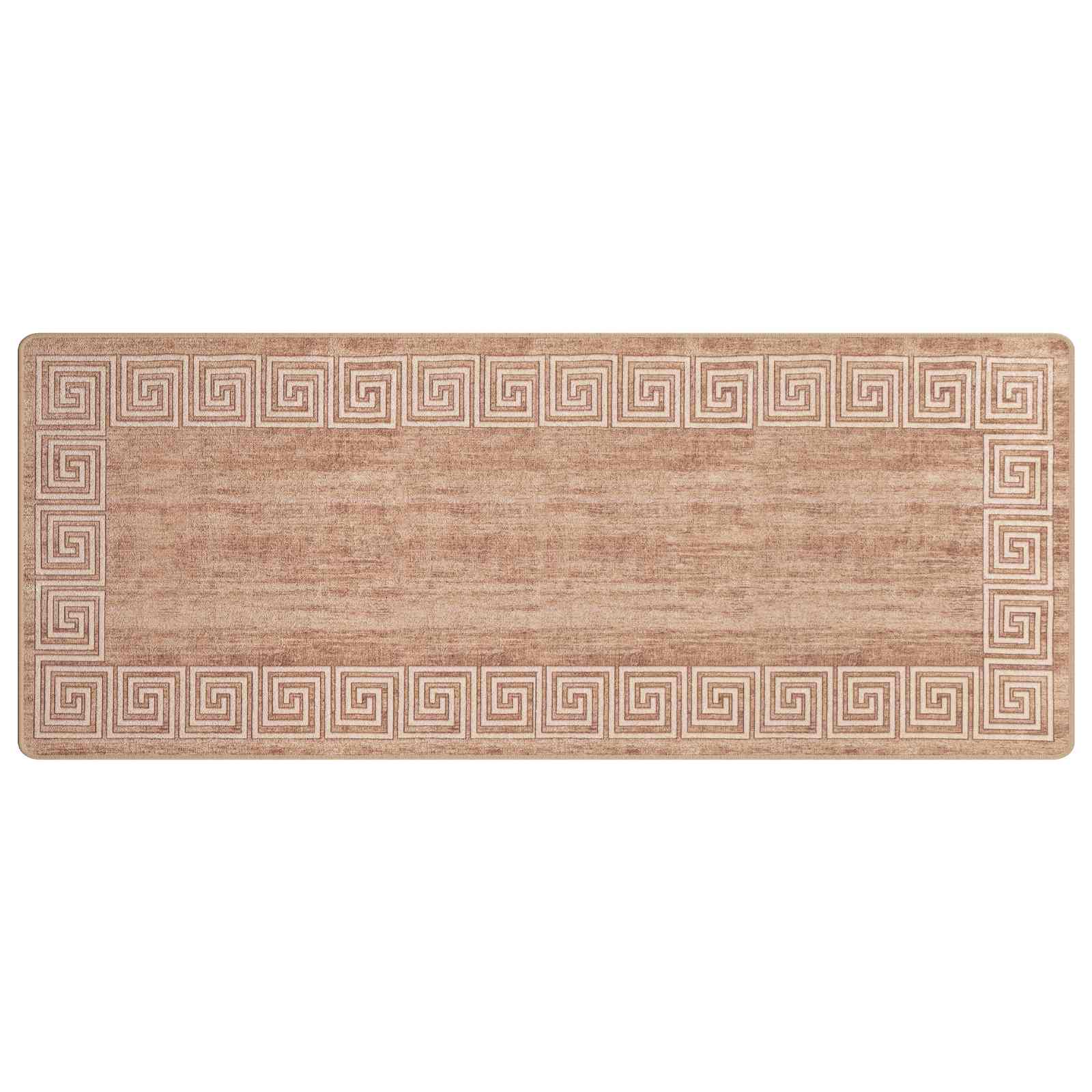 Chodnik dywanowy MARSA Biały 100 x 350 cm Poliester i PVC