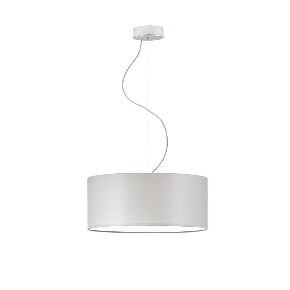 Lampa sufitowa żyrandol lampa wisząca z abażurem walec 40 cm BLUES