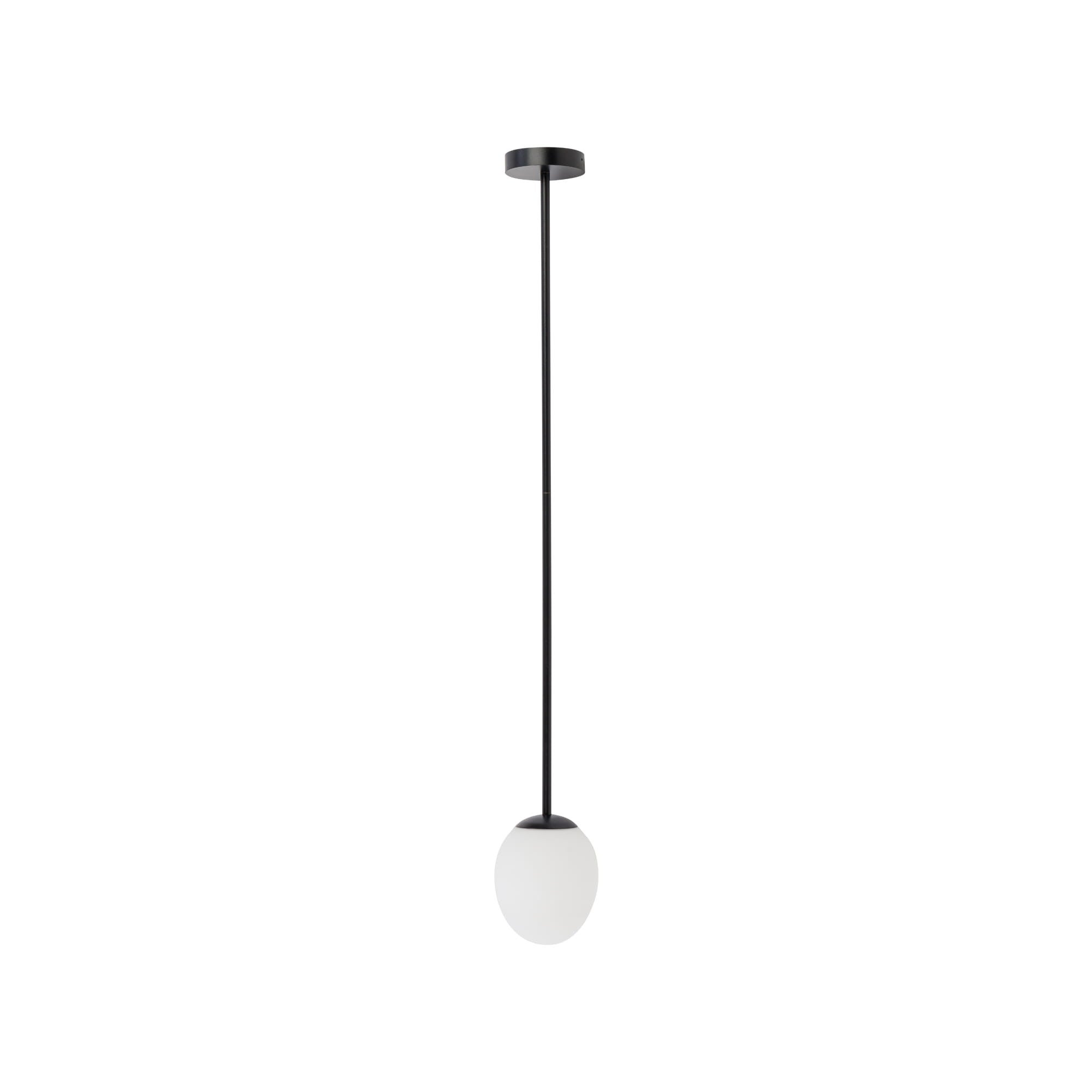 Lampa wisząca żyrandol Nowodvorski ICE EGG czarna, stal 8124