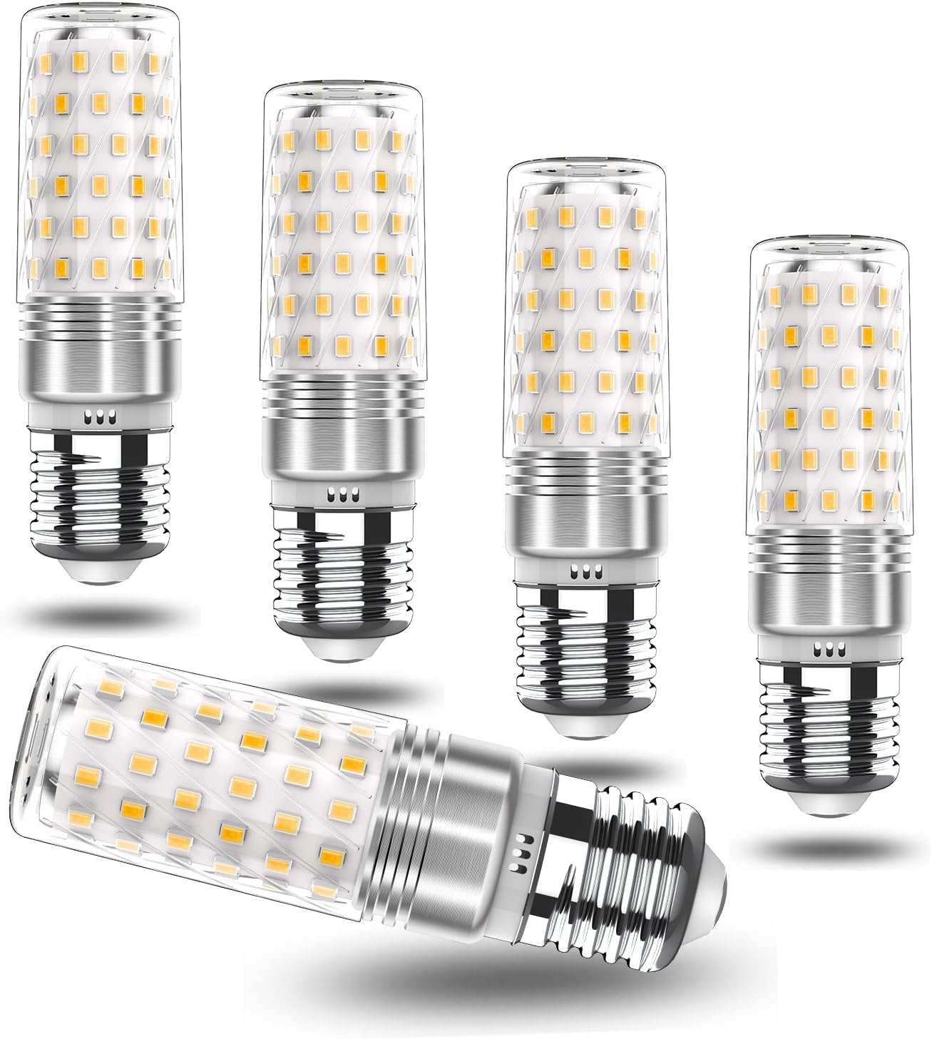 Żarówki LED E27 (4000K, światło dzienne, neutralna biel, 7W), żarówki kukurydziane 760lm, energooszczędne żarówki LED z gwintem Edisona, nieściemnialn
