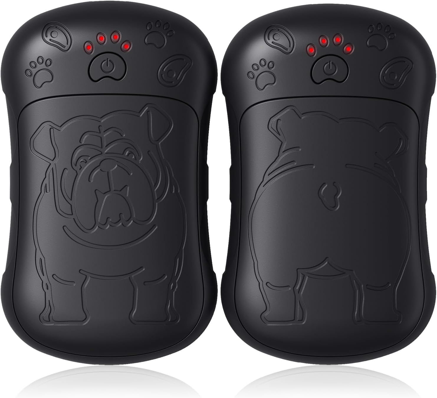 Ogrzewacz do rąk z możliwością ładowania, 2 sztuki, silne pole magnetyczne, port USB, odpowiedni na kemping, do gry w golfa, na polowanie i w podróż,