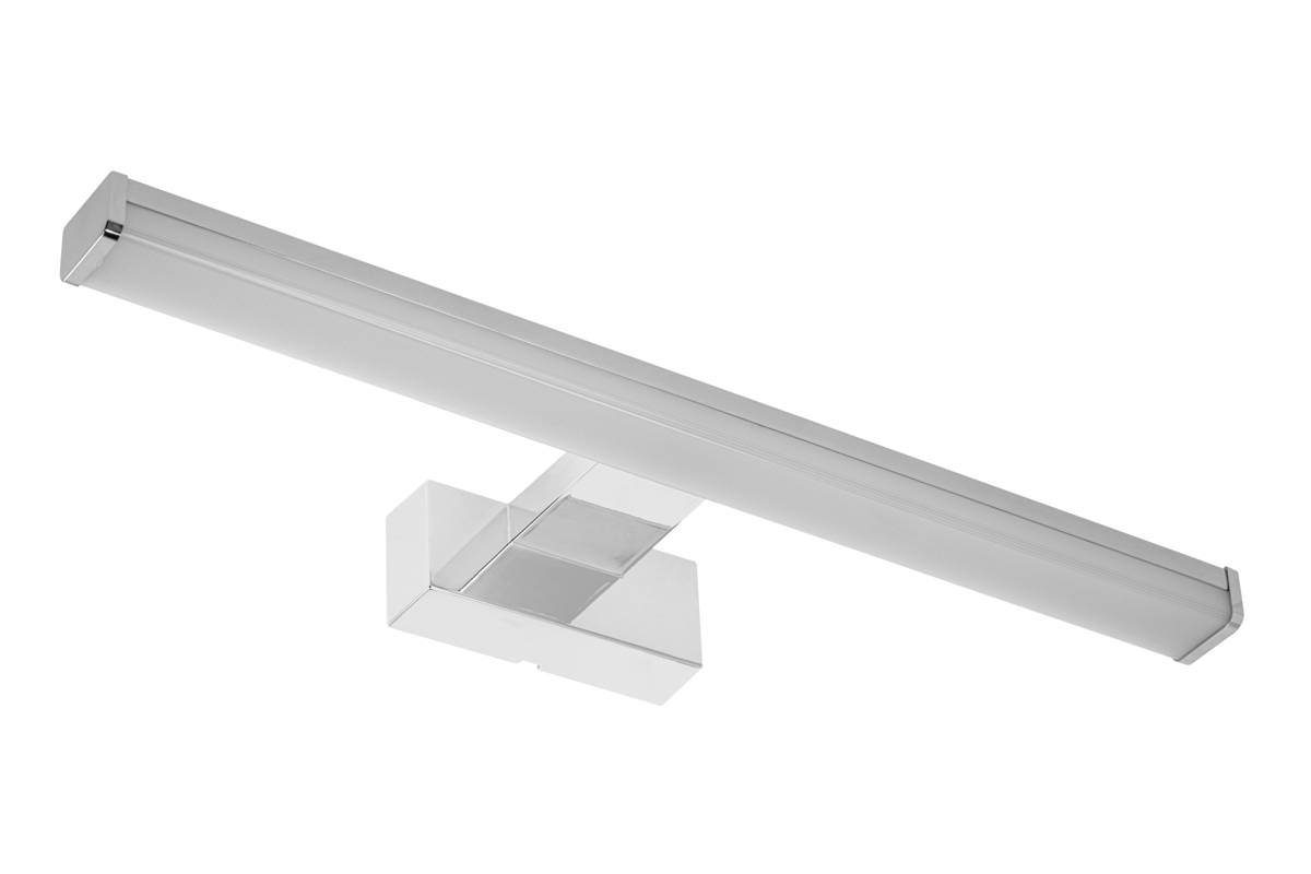 Oprawa liniowa LED KATANI, 400 mm, 8W 640lm 4000K (neutralna biel), Ra>80, IP44, chrom – GTV LIGHTING