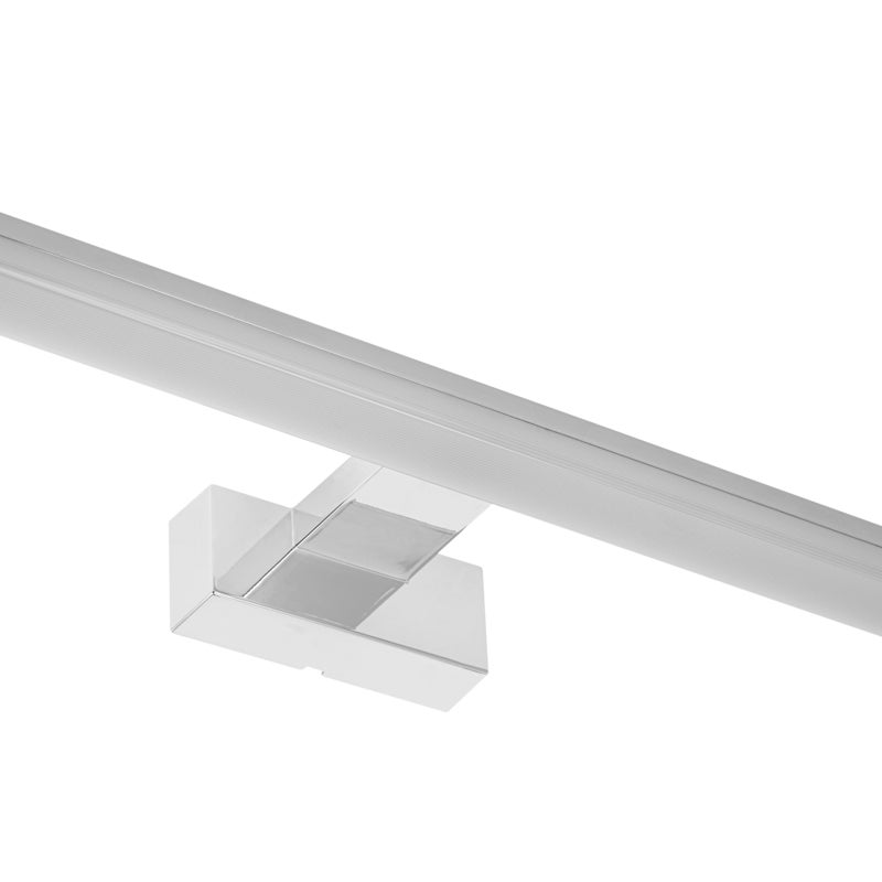 Oprawa liniowa LED KATANI, 400 mm, 8W 640lm 4000K (neutralna biel), Ra>80, IP44, chrom – GTV LIGHTING
