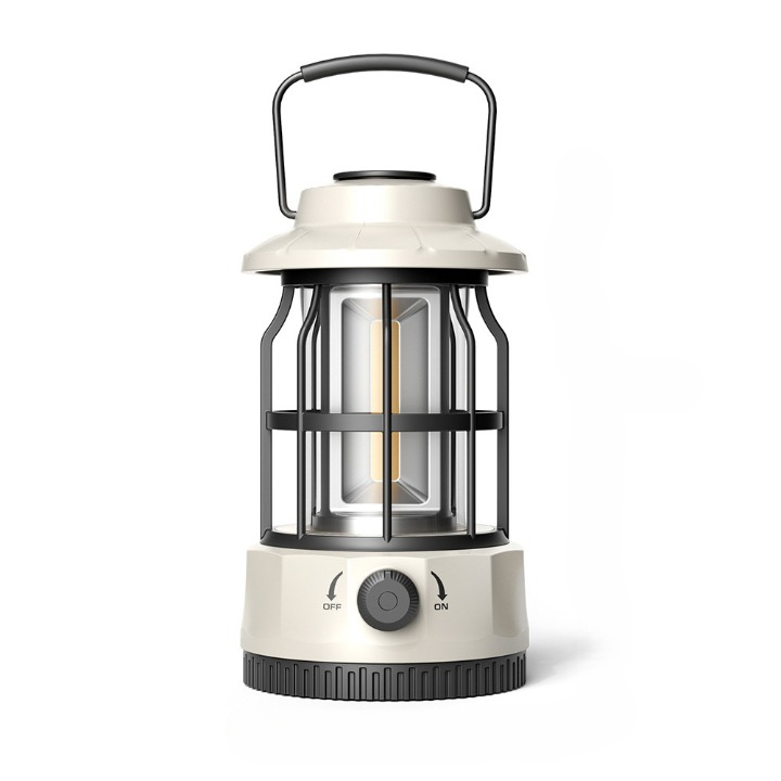 Lampa kempingowa, lampa nastrojowa, lampa kempingowa, przenośna lampa zewnętrzna, ładowanie typu C, 300 lumenów - 101*175 mm