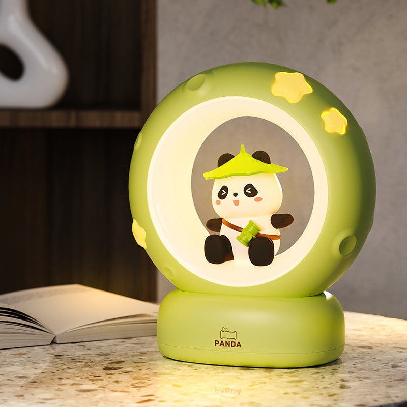 Lampka biurkowa Panda, lampka nocna, lampka nocna chroniąca oczy, lampka nocna, USB