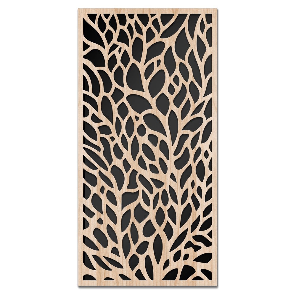 CODIUM - LASERCUT Obraz z drewna kompozytowego i PVC do mebli 50X100 CM