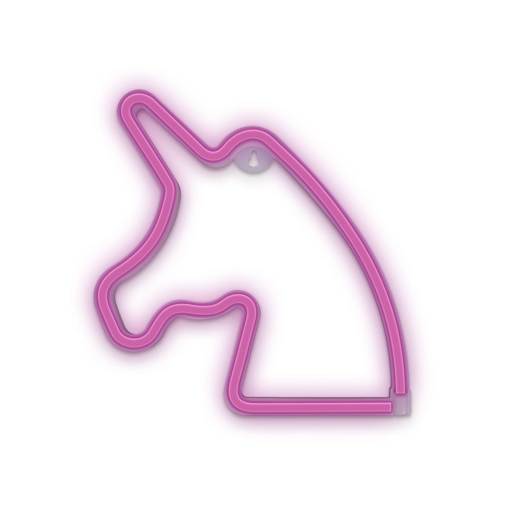 Forever neon led unicrnio rosa lmpada
